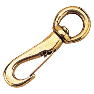 Sea Dog® - 2-1/16" L Manganese Bronze Swivel Eye Baby Snap, Display