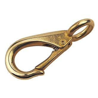Sea Dog® - 3-3/16" L Cast Brass Fast Eye Boat Snap, Display