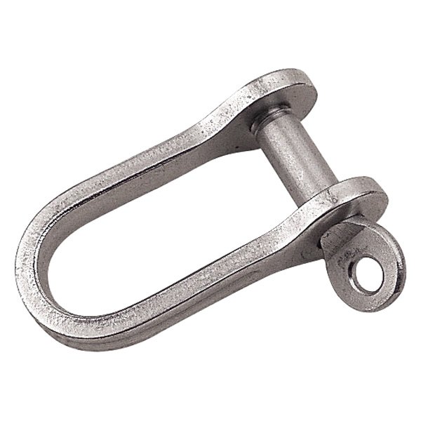 Sea Dog® - 5/8" I.W. x 15/16" I.L. 1/4" Stainless Steel Coined Pin D-Shackle, Bulk