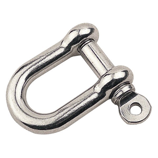 Sea Dog® - 5/16" I.W. x 9/16" I.L. 3/16" Stainless Steel Screw Pin D-Shackle, Display