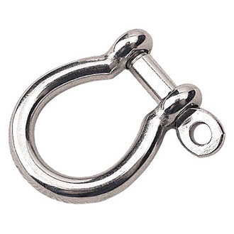 Sea Dog® - 5/8" I.W. x 1-7/16" I.L. 5/16" Stainless Steel Screw Pin Bow Shackle, Bulk
