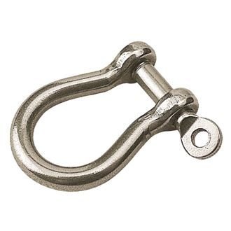 5 PC Stainless Steel 3/16" Marine Bolt Screw Pin Chain Shackle D Anchor 500 LB