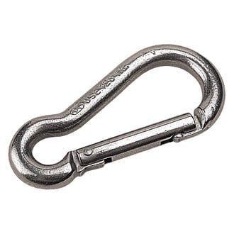 Sea Dog® - 2-3/8" L Stainless Steel Spring-Loaded Carabine Hook, Display