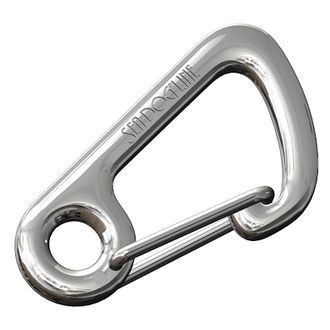 Sea Dog® - 4" L Stainless Steel Spring-Loaded Asymmetrical Snap Hook, Display