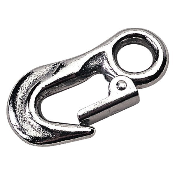 Sea Dog® - 3-7/16" L Nickel Plated Steel Utility Snap Hook, Bulk
