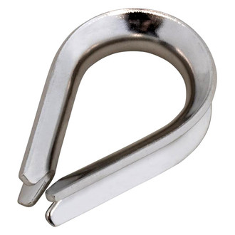 Sea Dog® - Stainless Steel Heavy Duty Thimble for 3/8" D Rope, Bulk