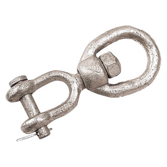 Sea Dog® - 6" L Galvanized Steel Eye/Jaw Swivel, Display
