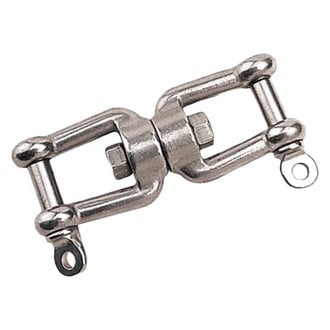Sea Dog® - 3-11/16" L Stainless Steel Jaw/Jaw Swivel, Bulk