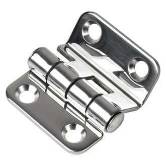 Sea Dog® 201590-1 - 1.5" L x 1.5" W 304 Stainless Steel Offset Hinge, Display