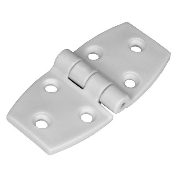 Sea Dog® - 3" L x 1-3/8" W White Nylon Door Hinge, Bulk