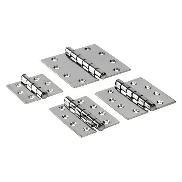 Sea Dog® - 3" L x 3" W 316 Stainless Steel Butt Hinge With Bearings