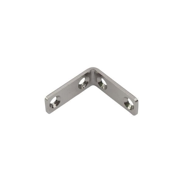 Sea Dog® - 1-1/2" L x 9/16" H Stainless Steel Angle Clip with 4 Holes
