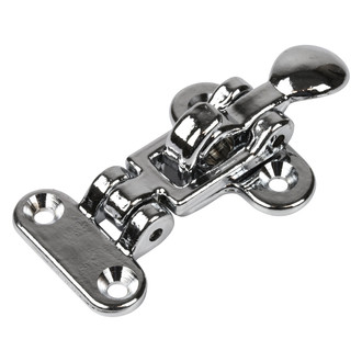 Sea Dog® - 4" L x 1/4" W x 15/16" H Chrome Plated Brass Anit-Rattle Latch