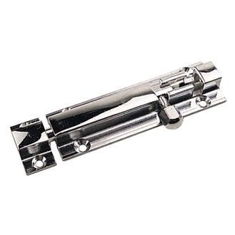 Sea Dog® - 2" L x 1" W Extruded Brass Chrome Plated Barrel Bolt