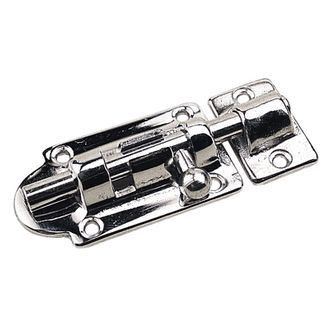 Sea Dog® - 2-7/8" L x 1-3/16" W Sand Cast Brass Chrome Plated Barrel Bolt
