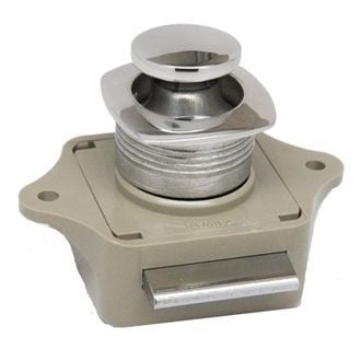 Sea Dog® 225320-1 - Square/Round Push Button Rim Latch