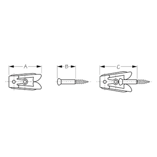Sea-Dog 227030-1 Elbow Catch – Stainless Marine Hardware – New