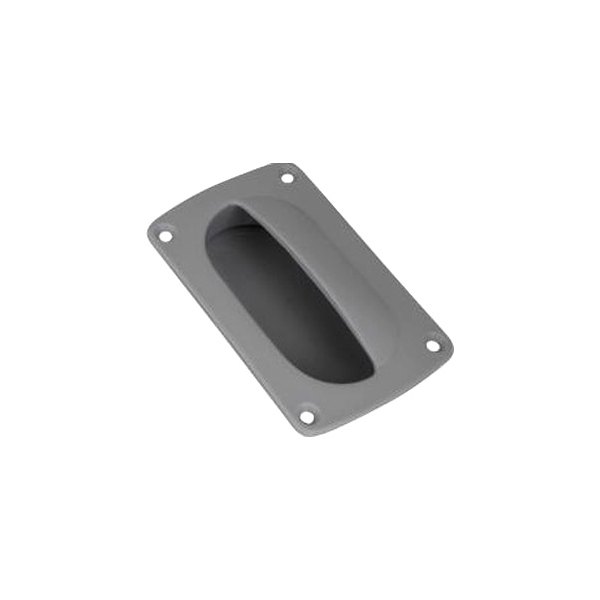 Sea Dog® - 3-5/8" L x 2-3/8" W Gray Acetal Plastic Flush Finger Pull