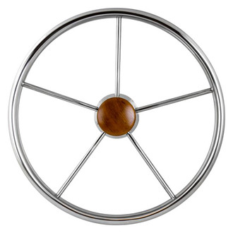 Sea Dog® 230215 - 25° 15-1/8" Dia. Stainless Steel Steering Wheel