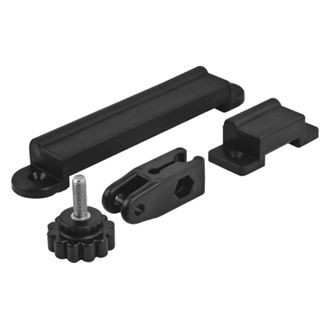 Sea Dog® - 2-3/8" x 1" Black Nylon Slide Bracket