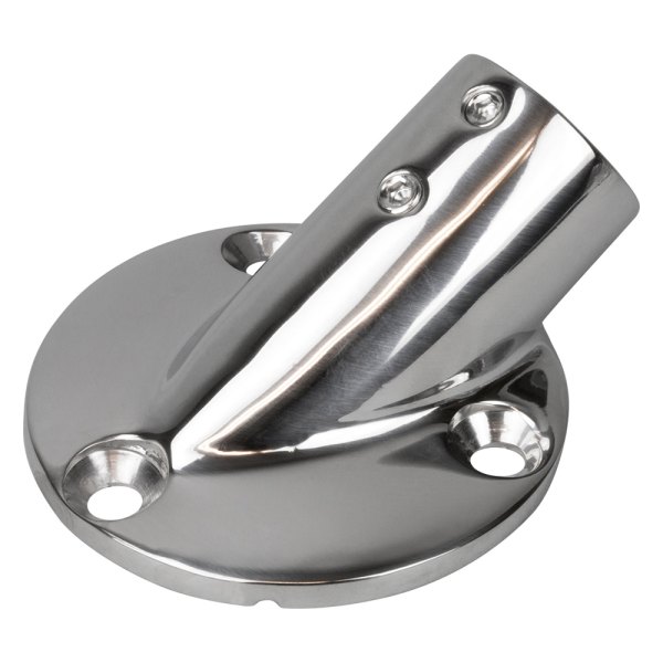 Sea Dog® - 30° Stainless Steel Round Rail Base Fitting for 7/8" O.D. Tube