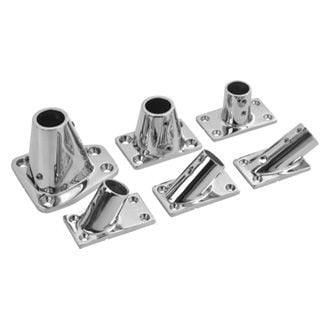 Sea Dog® - Stainless Steel Rectangular Rail Base Fitting