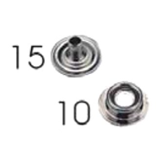 Sea Dog® 299110-1 - Nickel Plated Brass Canvas Fastener