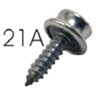 Sea Dog® - 5/8" Nickel Plated Brass/Metal #10 Sheet Screw Canvas Snap Stud, 6 Pieces
