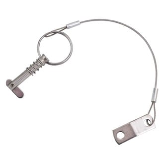 Sea Dog® 299986-1 - Stainless Steel Straight Toggle Pin & Lanyard