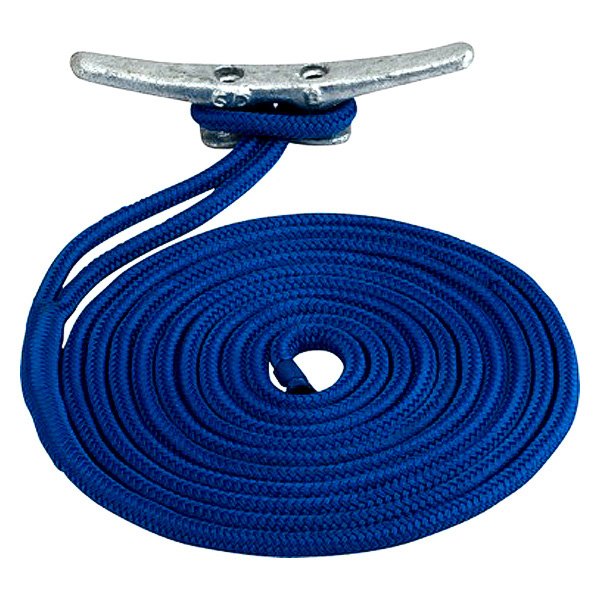 Sea Dog® - 3/8" D x 10' L Blue Nylon 3-Strand Twisted Dock Line