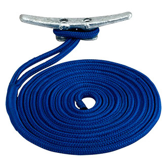 Sea Dog® - 3/8" D x 25' L Blue Nylon 3-Strand Twisted Dock Line