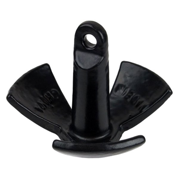 Sea Dog® - 9.1 lb Black Vinyl Coated Iron River Anchor