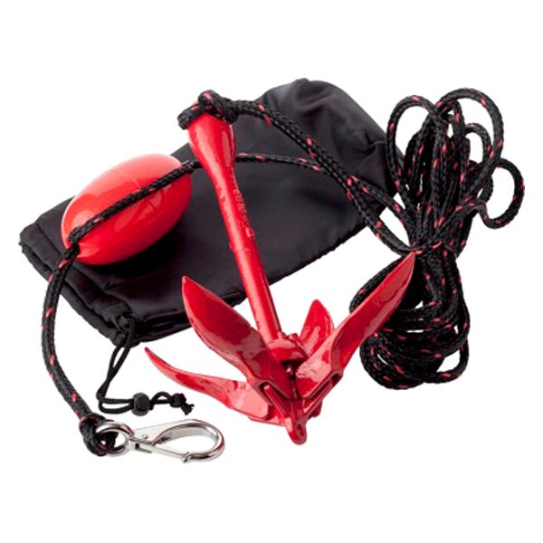 Sea Dog® - 3.5 lb Galvanized Iron Folding Grapnel Anchor Kit