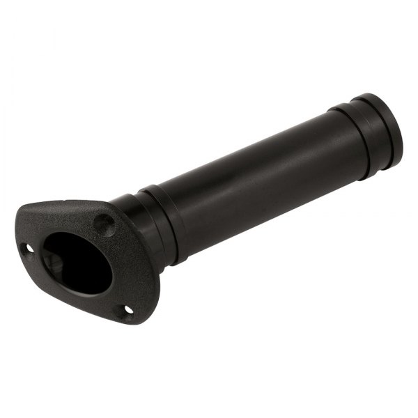 Sea Dog® - 30° 9-3/16" L 1-5/8" I.D. Black Injection Molded ABS Flush Mount Rod Holder, Display