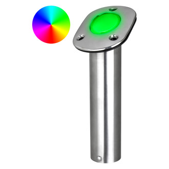 Sea Dog® - 8-3/4" L 1-1/2" I.D. LED RGB Rod Holder