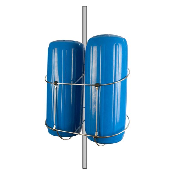 Sea Dog® 327359-1 D Stainless Steel Twin Rail Mount Fender