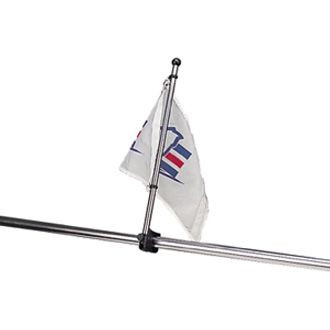 Sea Dog® - 17" Adjustable Replacement Flag Pole with Rail Mount