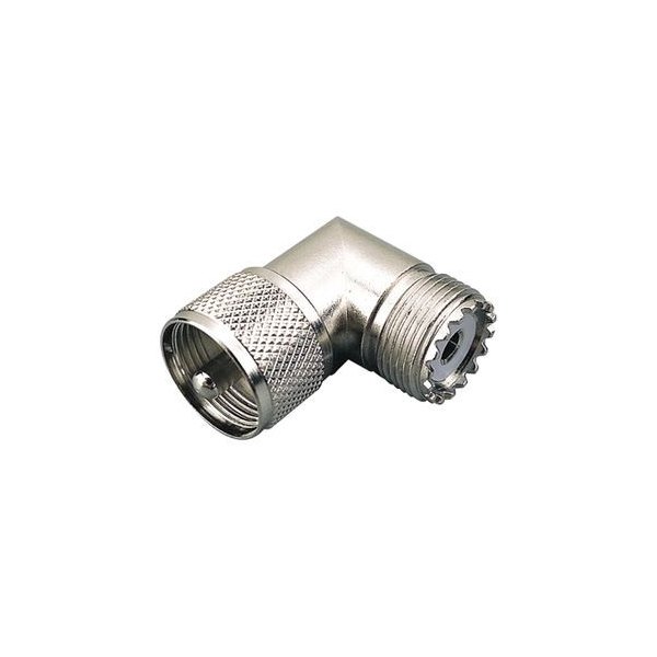 Sea Dog® - PL258 F to PL258 M Angled Coaxial Cable Connector
