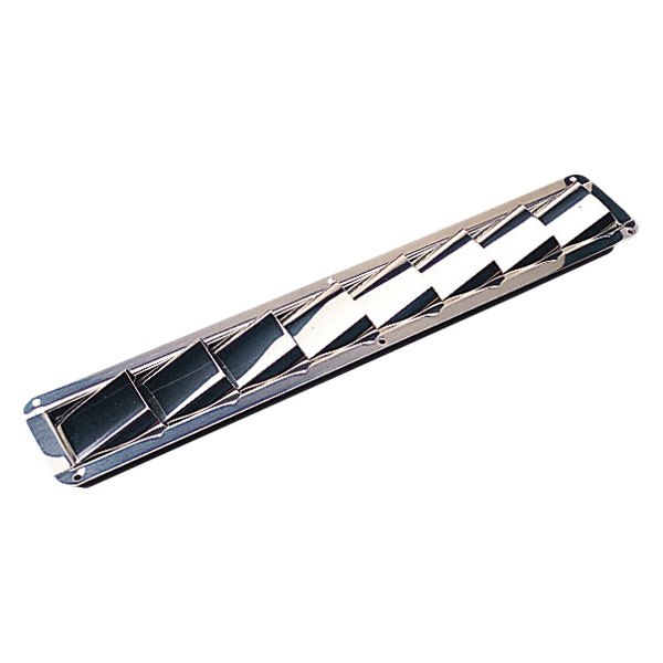 Sea Dog® - 15-1/4" L x 1-7/8" W Stainless Steel Rectangular 8 Slot Louver Vent