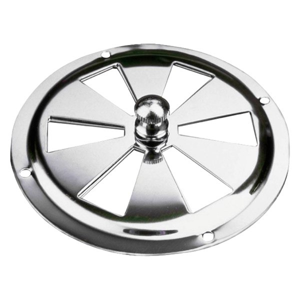 Sea Dog® - 4" D Stainless Steel Round Butterfly Vent with Center Knob