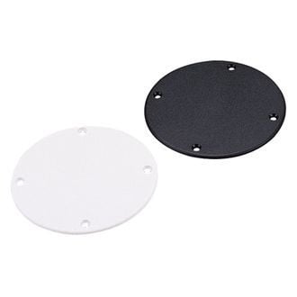 Sea Dog® - Inspection 4-13/16" O.D. x 4-1/4" I.D. White Injection Molded ABS Down Deck Plate