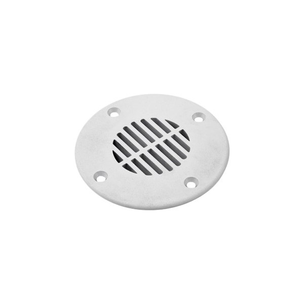 Sea Dog® - 4-3/16" O.D. White Molded ABS Deck Drain Cover, Display