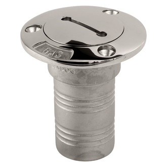 Sea Dog® - 1-1/2" I.D. Cast 316 Stainless Steel Hose Gas Deck Fill with Key
