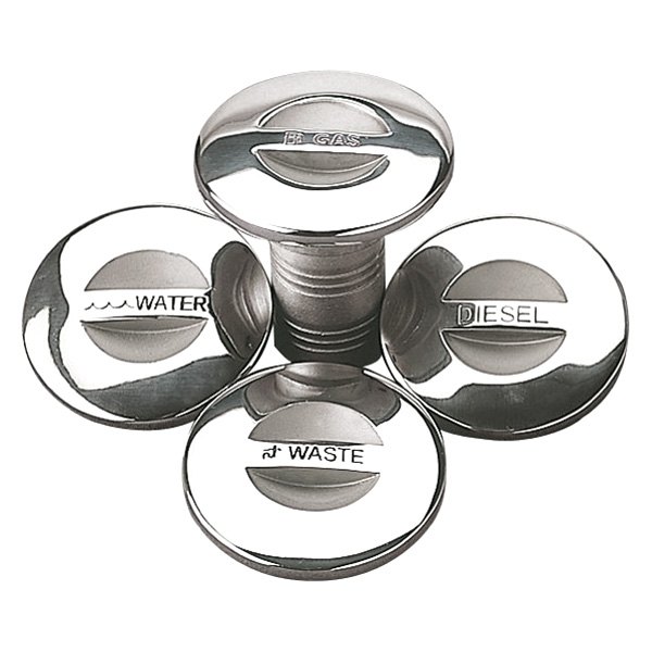 Sea Dog® - 1-1/2" I.D. Cast 316 Stainless Steel Replacement Waste Cap