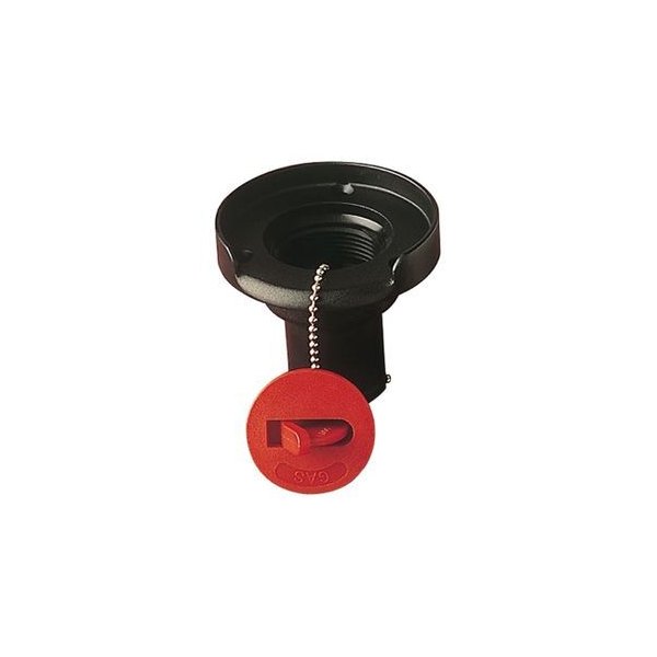 Sea Dog® - 1-1/2" I.D. Red Cast 316 Stainless Steel Replacement Flush Mount Gas Cap with Keyless Cap