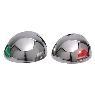 Sea Dog® - Stainless Steel Top Mount Starboard & Port Set Side LED Lights