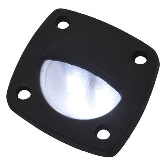 Sea Dog® 401320-1 - 2.1"L x 2.1"W 12V DC White Recessed Screw Mount LED Courtesy Light