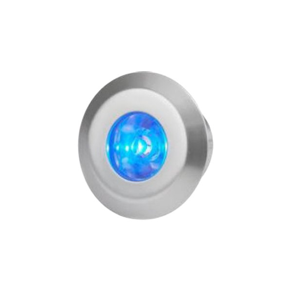 Sea Dog® - 0.5"D 12V DC Blue Recessed Screw Mount LED Courtesy Light