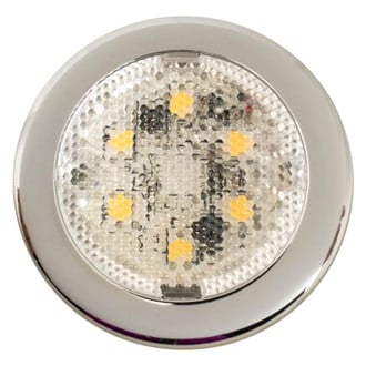 Sea Dog® - 2.56"D 12/24V DC 100lm White Surface Screw Mount LED Courtesy Light