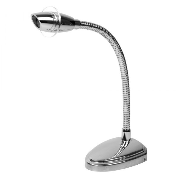 Sea Dog® - Deluxe 12-28V DC 150lm White LED Sconce with 12.75"L Flexible Neck & Touch Switch